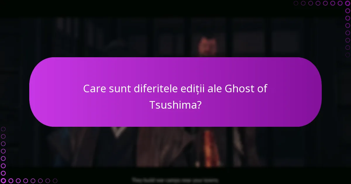 Cum să verifici ediția ta de Ghost of Tsushima prin setările contului?