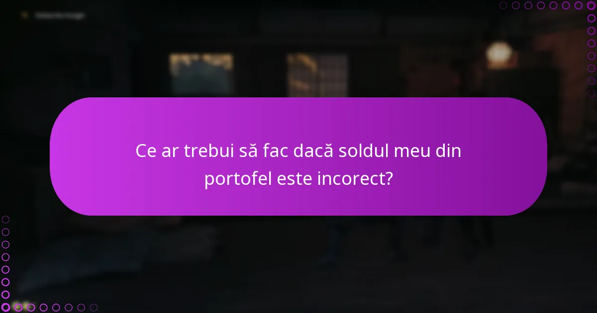 Cum pot verifica soldul portofelului meu?