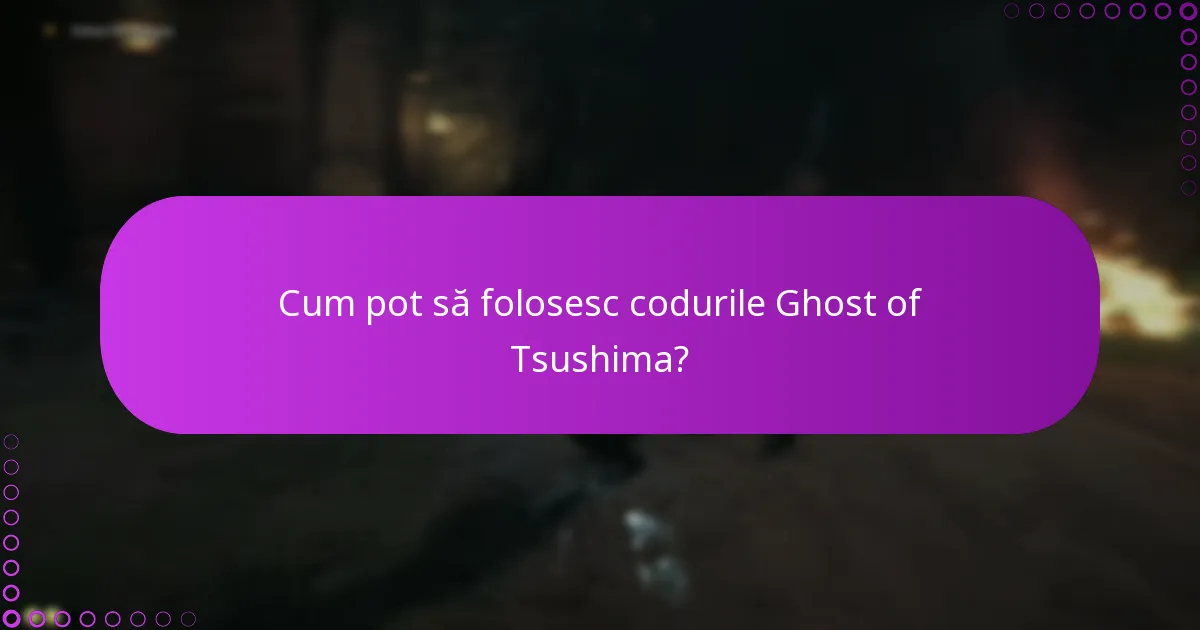 Cum îmi gestionez drepturile în Ghost of Tsushima?