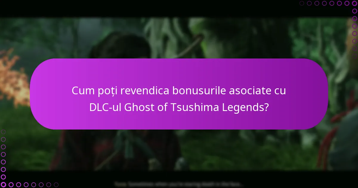 Cum se compară DLC-ul Ghost of Tsushima Legends cu alte DLC-uri?